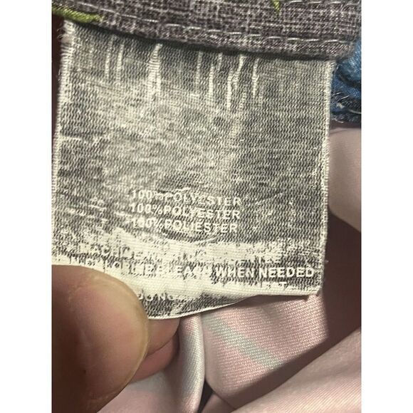 O Neill Boardshorts Mens 28 Blue Pink Swim Trunks Bathing Suit Surf Beach - Picture 5 of 7